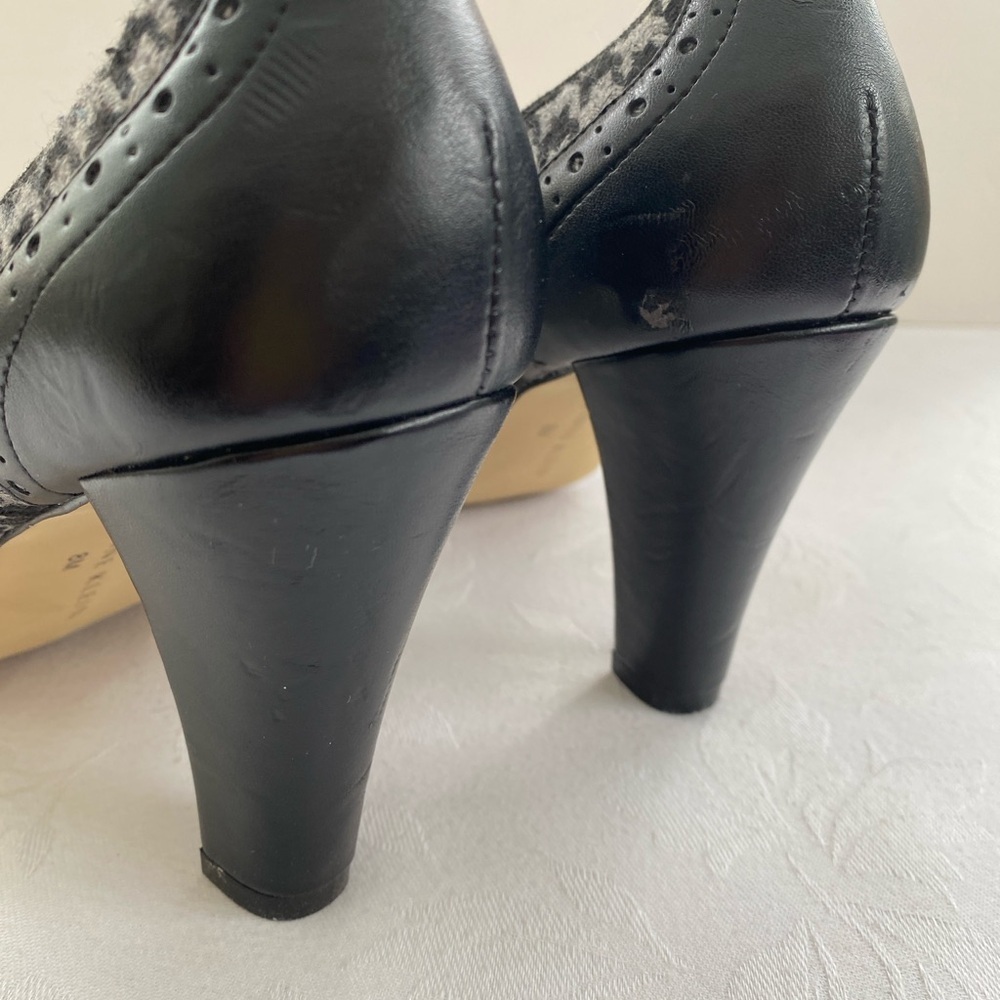 Anne Klein Mary Jane Houndstooth Pumps Size 8 - Picture 5 of 10